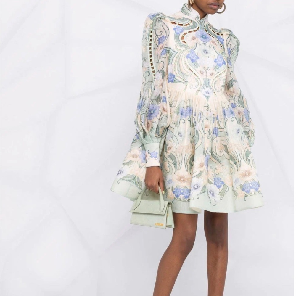 Zimmermann Rhythm Poppy mini dress.